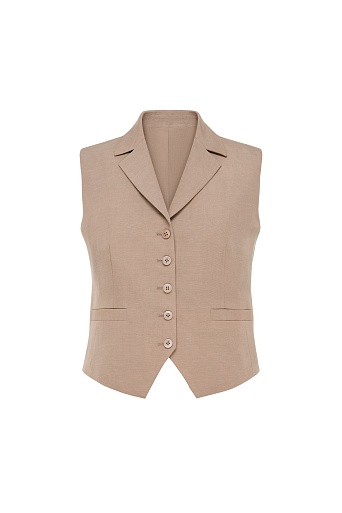 Костюмный жилет, коричневый Lilly